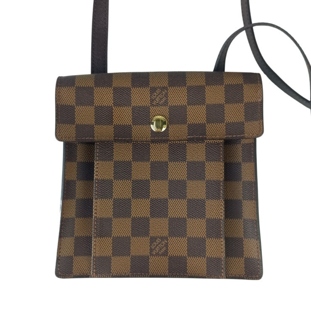 LOUIS VUITTON Pimlico Shoulder Bag N45272 Ebene Damier Unisex